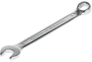 GEDORE red Chiave a forchetta ad anello, SW 8 mm, finitura satinata opaca, acciaio al cromo vanadio, argento