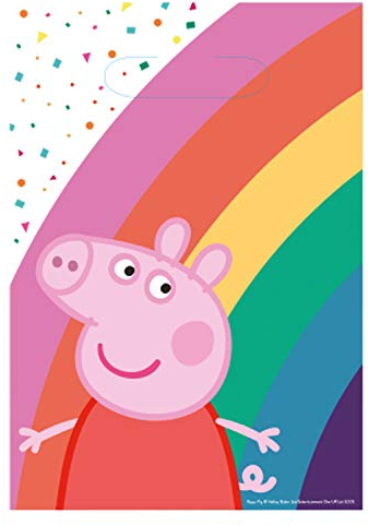 Child Peppa Pig Paper Loot Bags - Dinosaur