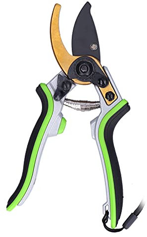 Forbici da giardinaggio, forbici da potatura per alberi da frutto Forbici per rami da giardino con scanalature per denti antiscivolo Cesoie salva-lavoro per piante