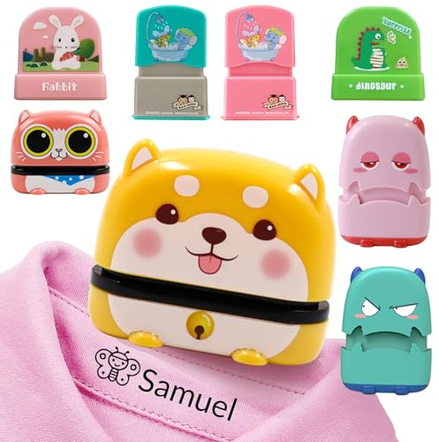 The Name Stamp Clothes, Personalised Name Stamps,Namensstempel Kinder Textil,Textilstempel Waschmaschinenfest,Namensstempel für Kleidung,Kleiderstempel Kinder Textil Wasserfest