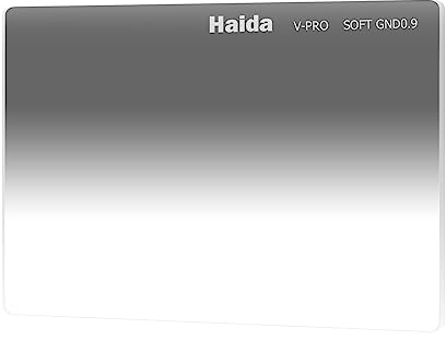 Haida Verlaufsfilter ND8 Kinofilter, 10,2 x 14,4 cm, 3-Stop, weicher Verlaufsfilter für Matte Box für Kinematografie und Videografie