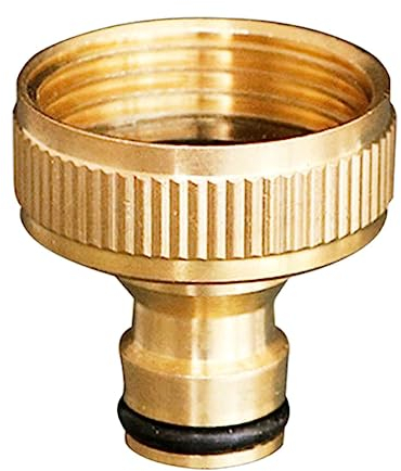 Abcsweet Wasserschlauch Adapter Schlauchverbinder 1 Zoll Gewinde Für Bewässerung Garten Messing Adapter Schlauch Wasserhahn Adapter Armaturen Schlauchanschluss Rohrverschraubungen Outdoor