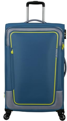 American Tourister PULSONIC, Spinner L (81 cm - 122 L), Azul (Coronet Blue)