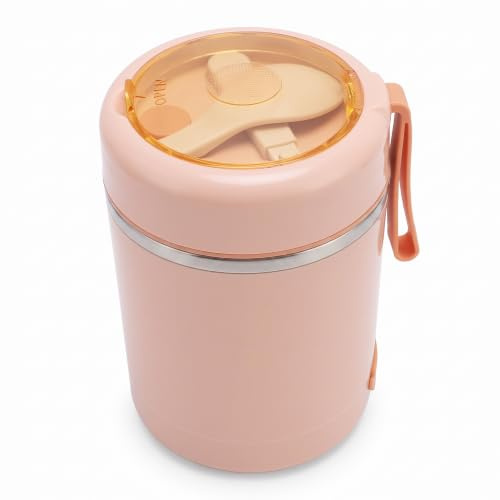 Boîte à Lunch électrique 600 Ml, Réchauffeur de Nourriture Portable USB avec une Température Constante de 60 ° C, 304 Pot de Nourriture en Acier Inoxydable pour les Déplacements