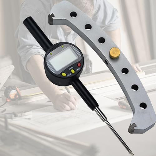 Digital Radius Gauge 450-2500mm, High-Precision 30μm Accuracy Electronic Measurement Tool for Mechanical Engineering & Wood Moulds, Industrial Calibration Instrument