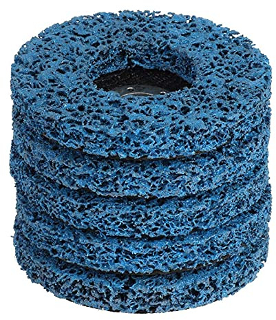 Abrasive wire wheel brush, angle grinder accessori Abrasive Wire Wheel Brush Pack of 5 Angle Grinder Accessories Paint Rust Remover Grinding Wheels For Steel Aluminum Wood Wet Dry Grinding(115mm)