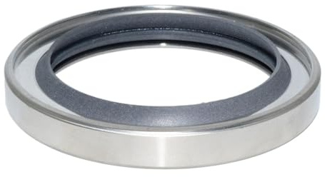 LZIKKGKI Sellos de Aceite de Acero Inoxidable for compresor de Aire de Tornillo rotativo, 60 x 80 x 10/60 x 75 x 10 mm, Labios Dobles