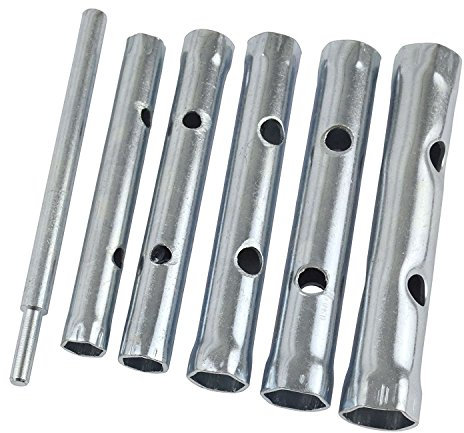 Voche® 6 Piece Metric Box Tubular Spanner Set