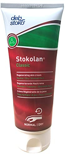 Stokolan Classic - Crema de manos para manos secas (6 x 100 ml)