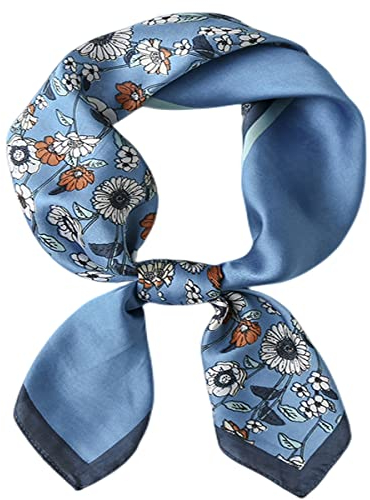 FAIRYGATE Seidenschal Damen 100 Seide Silk Schal Halstuch Seidentuch All-Match-Modeartikel Seidentuch Haare 29024