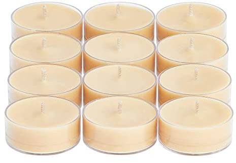 Partylite Honey & Amber Duftkerze, Amber und Honig, 12 Stück