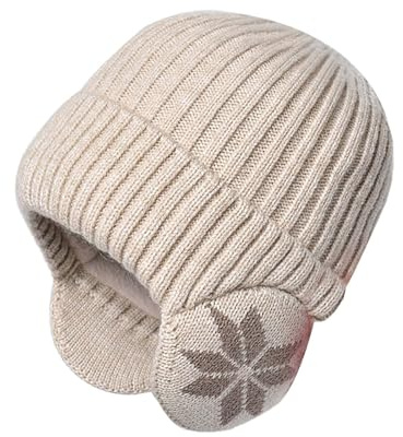 Men Ear Warmer Men and Women Outdoor Warm Hat in Winter Border Thickened Knitting Wool Hat Cold Proof Earmuff Cap Mountain Trapper Pink Cowboy Hat with Tiara Cycling Caps for Men