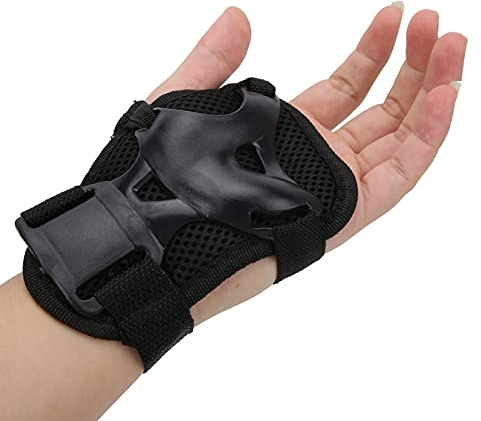 6PCS Adult Knee and Elbow Pads, Skateboard Protective Gear Kit Breathable Comfortable Protective Gear Sets for Skateboarding Roller Skating Scooter,with Knee Pads/Elbow Pads/Wrist Pads