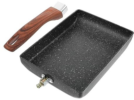 MAGICLULU Non-Stick Pan Frying Egg Breakfast Pan Home Cooking Square Flat Bottom for Omelette