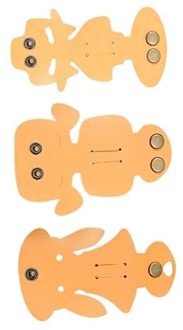 Hoement 3pcs Headset Wire Winder and Cord Holders Organize Your Electronics Cables and Phone Charging Cords Random Style