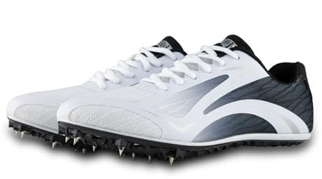Kraftpaid Zapatillas Correr con Clavos,Zapatillas Clavos Atletismo,Zapatillas Pista Y Campo Hombre,Resistente al Desgaste,Cómodas Ligero,para Atletismo Antideslizantes Transpirables NiñOs Y NiñAs