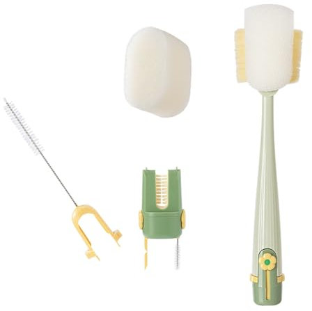 Ruiogoe Multiuse Cup Scrubber And Dryer Cup Cleaner Cleaning Brush For Quick And Efficient Cleaning For Various Environment