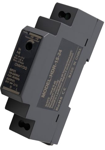 Switching Power Supply 24V Din Rail Transformer Dinrail 15W 0.63A for Ring