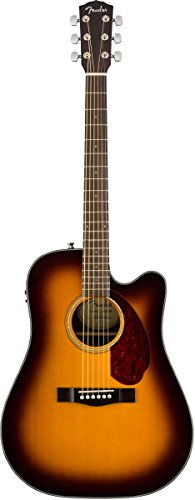Fender Sunburst Westerngitarre inkl. Koffer
