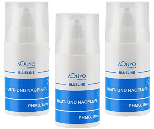 Nagelgel bei Nagelentzündungen & Hautirritationen (3x 30ml) | Gel bietet Schutz vor Infektionen | Hautgel zur Behandlung von Insektenstichen | Naturprodukt ohne Silikone, Parabene und Parfüm
