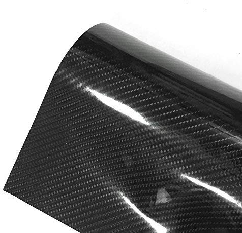 50x 200Cm Autofolie 6D Carbon Folie Car Wrapping Aufkleber Selbstklebend Autoaufkleber Hochglanz Blasenfrei Wasserdicht Anti-Scratch Multifunktionsaufkleber?30x 200 Cm/50x 200 Cm?