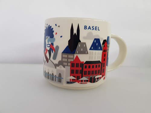 STARBUCKS City Mug You Are Here Collection Basel Schweiz Switzerland Kaffeetasse Coffee Cup