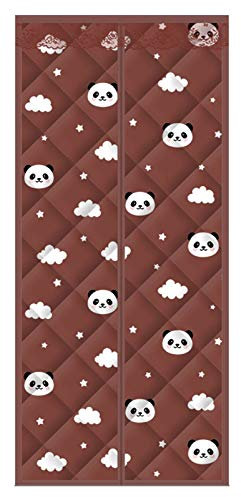 QIAOH Isolant Thermique Isolation Porte Rideau De Porte 80x200cm, Rideau De Porte Isolant Thermique, Rideau De Porte Interieur Phonique, Coupe-Vent Isolation Phonique