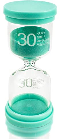 Clessidre Sand Timer Sabbia Timer Clessidra Di Sicurezza Per Bambini 30 Minuti Può Essere Utilizzato Per Lavoro, Studio, Fitness, Cucina, Feste