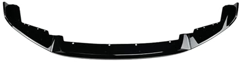Auto Frontspoiler Lippe Auto Frontschürze Spoiler Für F87 Für M2 2016-2021 Lip Splitter Trim Außen Accessores Glänzend Schwarz Carbon Faser Stil Frontspoiler Stoßfängerlippe(Color:Glänzend schwarz)