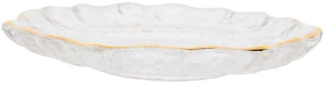 IMIKEYA Sottobicchieri in vetro per tazze di sottobicchiere in vetro resistente da pulire