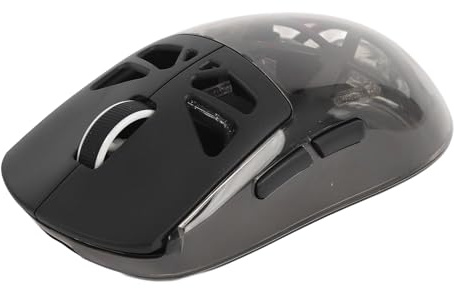 LICAEVEY Ratón Inalámbrico Gaming, RGB 3 Modos, Ligero, 2,4 GHz, Bluetooth 5.2 y Modo Cableado, Autonomía 360h, 3600 dpi, Recargable Tipo C, Ratón de Ordenador para Android, W in, Chrome OS
