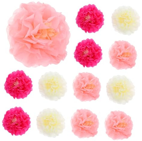GRIRIW 30stücke Teiliges Bunte Papierblumen Für Dekoration Papierblüten Für Geburtstagsfeiern Hochzeiten Und Festlichkeiten Für Kreative Bastelprojekte