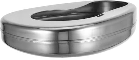 Yardenfun Padella Per Anziani Leggera e Portatile Per Uso Domestico e Viaggio Adatta Per Pazienti Allettati e Donne Anziane