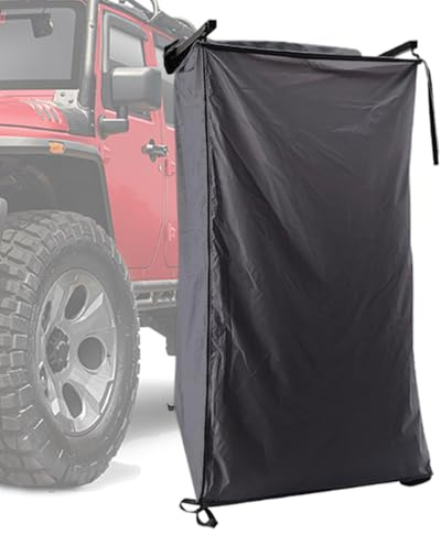 lisutupode Tente De Douche Portable En Tissu Oxford 180x100x100cm Cabine De Changement Pour Véhicule, Abri De Vie Privée Adaptée Comme Sanitaires Pour Camion/rv Pour Voyage Routier, Randonnée, Jardin​