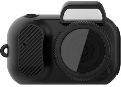 ALCXAZS Piccola telecamera con schermo facile da visualizzare e registrare Mini telecamera in ABS con videoregistratore portatile per esterni 1080p per la casa