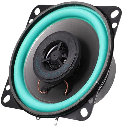 ibasenice Altoparlanti per Auto 4 Ohm Full Range 100w, Altoparlanti Coassiali per Portiere Auto Resistenti All’umidità, Accessori Audio Interni per Impianto Stereo Automobilistico