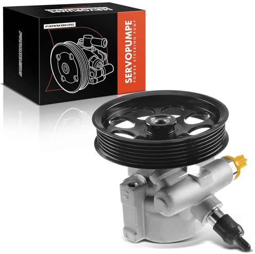 Frankberg Servopumpe Hydraulikpumpe Lenkung Mit Riemenscheibe Kompatibel mit 9-3 YS3D 2.0L 2.3L 2000-2003 Replace# 5061841