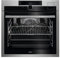 AEG BSE999330M Horno Multifunción con Conectividad, Limpieza Pirolítica, 20 funciones + Vapor, Cámara integrada, 260 recetas, Cocción al vacío y en 3 niveles, Sonda Térmica, TFT Táctil, Inox, A++