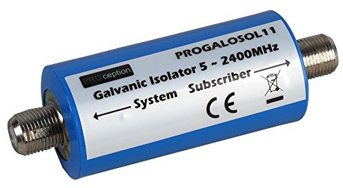 GALVANIC Isolator | Aerial/Satellite AMPLIFIERS/Distribution Aerial Satellite Equipment, 1 X Qty - PROGALISOL11