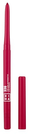 3INA - The 24H Automatic Eye Pencil 336 - Rosenrot Augenstift | Automatischer Eyeliner - Hochpigmentiert - Mit integriertem Spitzer & Bürste - Vegan - Cruelty Free