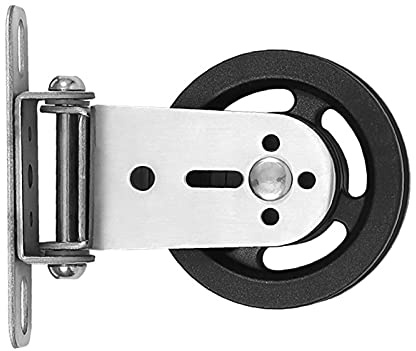 holexty polea Simple,Rueda polea Cable polea giratoria | polea Individual supersilencioso para Equipos Gimnasio Bricolaje, Rueda rodamiento giratoria