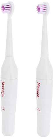 Mipcase 2stücke Ultrasonic Elektrische Zahnbürste Für Haustiere Tragbar Sanft Für Zähne Und Zahnfleisch Für Hunde Und Katzen Farben Variieren