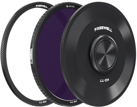 Freewell 77 mm naturlig densitet ND1000 (10 stopp) ND3.0 kamerafilter kompatibelt med M2-serien