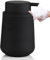 Janxin Flacon Distributeur de Mousse, Distributeur Shampoing et Gel Douche, Flacon Pompe Vide, Distributeur Savon Cuisine, 320ML, Convient au Savon Mousse de Cuisine et de Salle de Bain (Noir)