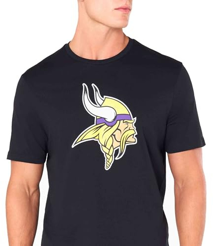 New Era NFL T-shirt amerikansk fotboll T-shirt laglogotyp T-shirt för fans sport