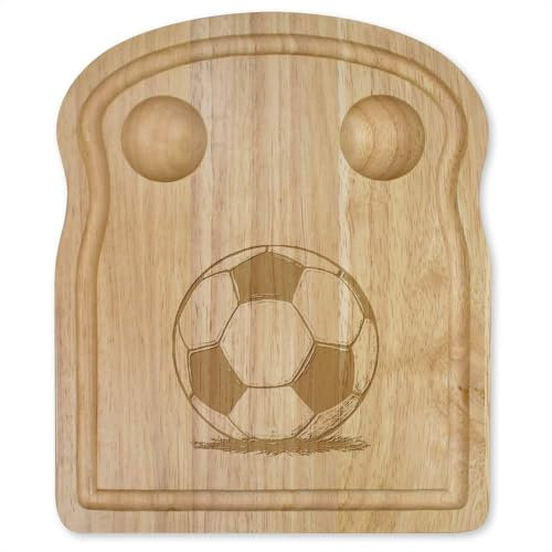 Azeeda 'Soccer Ball' Toast Breakfast Board (WB00083582)
