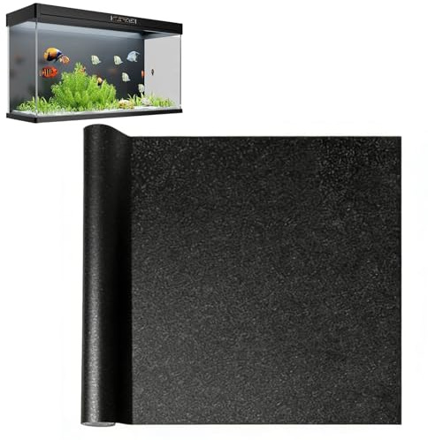 LANZLC Aquarium Rückwandfolie, 40 x 200CM Aquarium Folie Rückwand, Aquarium-Aufkleber-Hintergrund Schmutzabweisend und Wasserabweisend, PVC Aquarium Hintergrundfolie für Aquarien