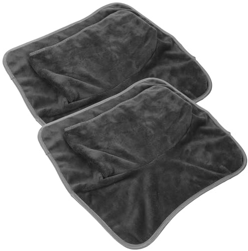 DECORNIJIA 2 Stück Massageliegen Laken mit Gesichtsöffnung Atmungsaktiver Mikrofasermaterial Bezug für Spa Kosmetik und Fußpflege Massagetischauflage für Salon und Therapie