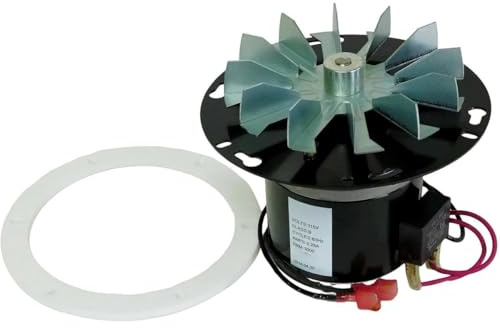 90-0391 Pellet Stove Blower Motor for Avalon, 115 Volts, 60 Hertz, 0.28 Amps, 3000 RPM, Combustion Blower Exhaust Fan Motor Replace numbers 20058M 250-00527