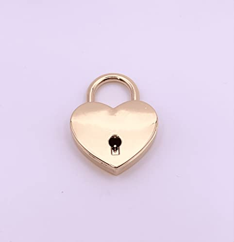 Schloss mit Gravur | Vorhängeschloss personalisiert | personalisierter Liebesschloss | Valentinstag schlösser | Paarschloss individuell | personalisierte Pärchen Schloss mit Schlüssel (Gold)